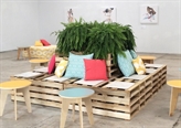 Wood Pallet Lounge - Island in Miami, Ft. Lauderdale, Palm Beach