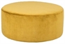 Antique Gold Velvet Ottoman in Orlando