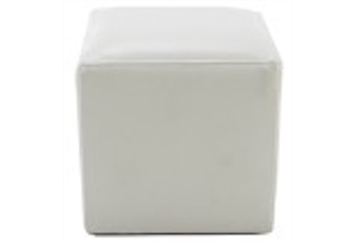 White Cube Ottoman in Orlando