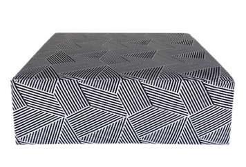 Graphic Stripe Ottoman in Tampa, St Petersburg