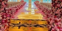 Mirror Aisle Wrap - Gold in Orlando
