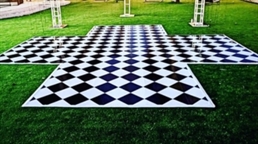 Outdoor Dance Floor + Full Print Wrap Combo in Orlando