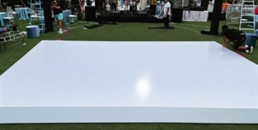 Outdoor Dance Floor + White Wrap Combo in Orlando