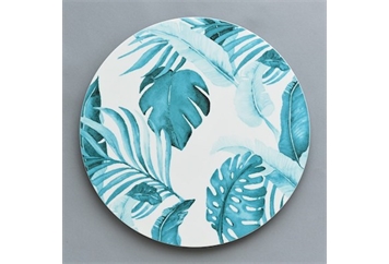 Palm Court Charger - Turquoise in Miami, Ft. Lauderdale, Palm Beach