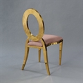 O Chair Gold - Rose Velvet Seat in Miami, Ft. Lauderdale, Palm Beach