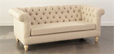 Chesterfield Sofa - Oatmeal in Miami, Ft. Lauderdale, Palm Beach