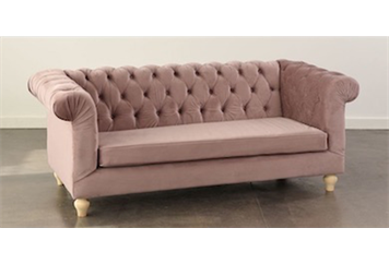 Chesterfield Sofa - Rose in Miami, Ft. Lauderdale, Palm Beach