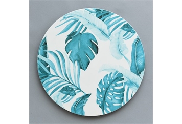 Palm Court Charger - Turquoise (Charger Plates) in Orlando