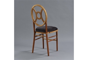 Verona Chair - Black Velvet in Orlando