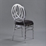 Phoenix Silver Chair with Black Velvet in Orlando