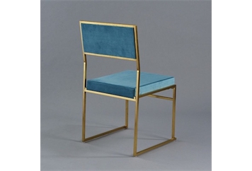 Tribeca Gold Chair - Turquoise (Chairs - Dining) in Orlando