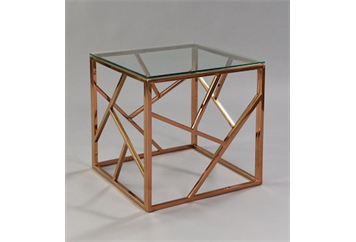 London End Table – Rose Gold in Orlando