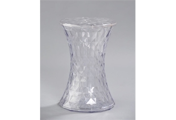 Acrylic Stone End Table - Clear (Tables - End) in Orlando