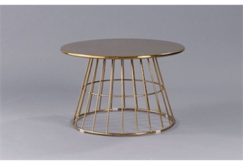 Soho End Table - Gold (Tables - End) in Orlando