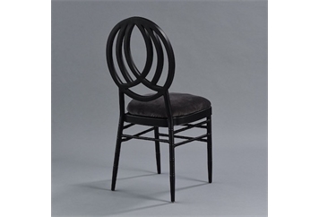 Phoenix Black Chair with Black Velvet in Tampa, St Petersburg