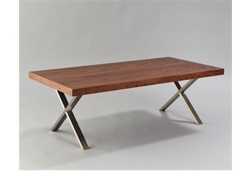 X Coffee Table - Walnut in Tampa, St Petersburg