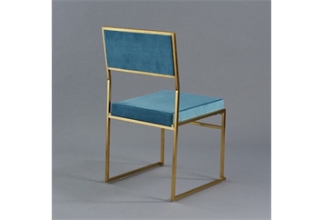 Yoyoma Chair Turquoise - Gold Frame in Naples, Marco Island, Ft. Myers