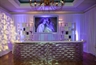 Art Deco Silver Bar White Top in Miami, Ft. Lauderdale, Palm Beach