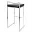 Malta Silver Barstool - Black in Miami, Ft. Lauderdale, Palm Beach