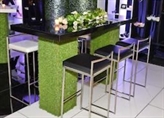 Grass Highboy Table Large - Black Top in Miami, Ft. Lauderdale, Palm Beach