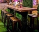 Grass Highboy Table Large - Plank Top in Miami, Ft. Lauderdale, Palm Beach