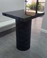 Contempo Black Highboy Table - Black Top in Orlando