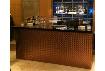 Copper Weave Bar Black Top in Naples, Marco Island, Ft. Myers