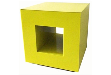 Cuboid Yellow (Tables - End) in Orlando