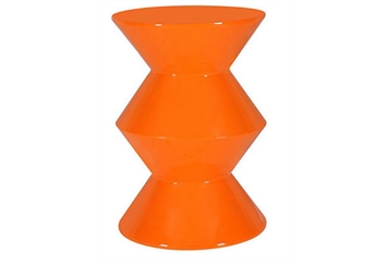 Kaleidolow End Table Orange (Tables - End) in Orlando