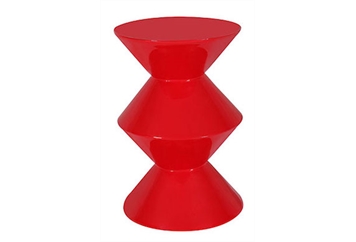 Kaleidolow End Table Red (Tables - End) in Orlando