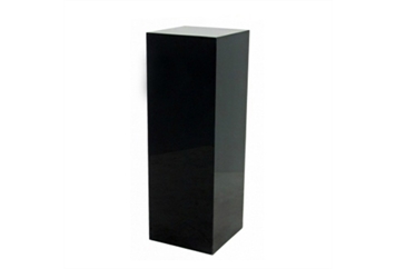 Acrylic Pedestal Black (Pedestals) in Orlando