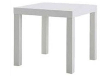 Basic End Table White (Tables - End) in Orlando