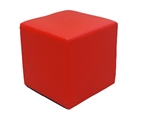 Red Cube Ottoman in Orlando