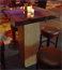 Durango Highboy Table - Plank Wood Top in Miami, Ft. Lauderdale, Palm Beach