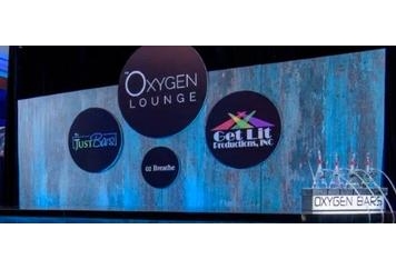 Blue Oxygen Wall in Orlando