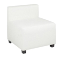 Chairs-Function-Armless-Chair-white-leather