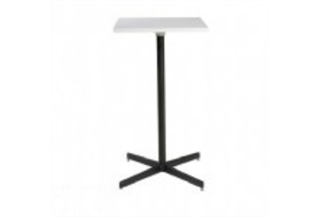 Spectrum Black Base White Top Highboy Table (Tables - Highboy) in Orlando
