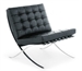 Barcelona Black Chair (Chairs - Accent and Lounge) in Orlando