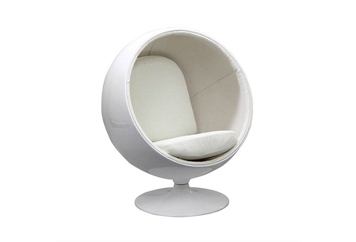 Cocoon Chair White (Chairs - Accent and Lounge) in Orlando