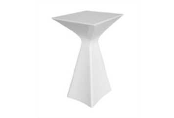 Delta Highboy Table White (Tables - Highboy) in Orlando