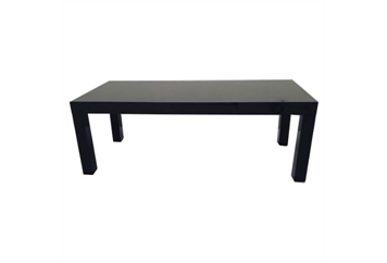 Parson Black Dining Table (Tables - Dining) in Orlando