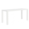 Highboy-Tables-Parson-table-high-White-Wood