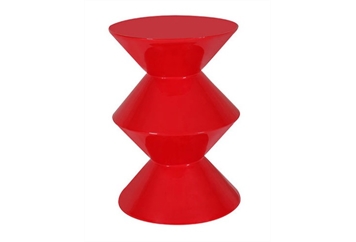 Kaleido Highboy Table Red (Tables - Highboy) in Orlando