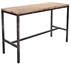 Ella Highboy Large Black - Oak Top in Miami, Ft. Lauderdale, Palm Beach