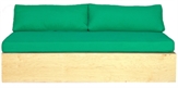 Meadow Sofa - Parrot Green in Miami, Ft. Lauderdale, Palm Beach