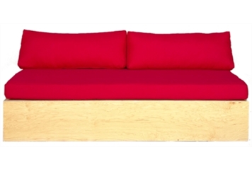 Meadow Sofa - Cabana Red in Miami, Ft. Lauderdale, Palm Beach