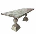 Zinc Dining Table in Miami, Ft. Lauderdale, Palm Beach