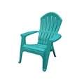 Adirondack Chair - Teal Resin in Miami, Ft. Lauderdale, Palm Beach