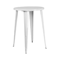 Tolix Highboy White Metal Table - 24" in Miami, Ft. Lauderdale, Palm Beach