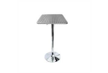 Brushed Metal Highboy Table in Miami, Ft. Lauderdale, Palm Beach